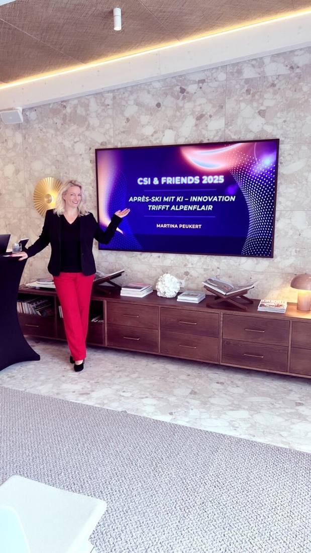 Martina Peukert KI-Beratung Frankfurt – CSI & Friends 2025 Event