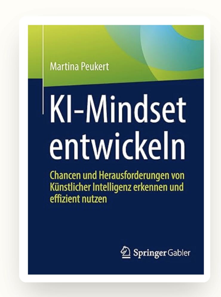 KI-Mindset entwickeln – Buch von Martina Peukert, KI-Beratung und Business Coach